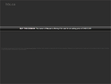 Tablet Screenshot of htx.ca